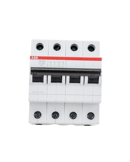 Автоматический выключатель ABB 4-полюсной sh204 c 25