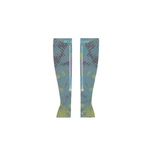 Нарукавники Blue Monte Sports Sun Protective Arm Sleeves "Mountain News Green"