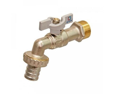 Кран водоразборный "СТМ" Стандарт, 1/2", бабочка