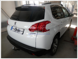 Фаркоп оцинкованный Galia P045C для Peugeot 2008 2013-(паспорт и сертификат в комплекте)(без электрики)