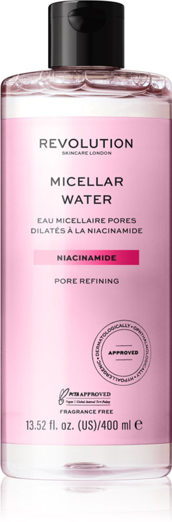 Revolution Skincare Niacinamide Pore Refining - мицеллярная вода для чувствительной кожи /   400  ml  / GTIN 5057566457194