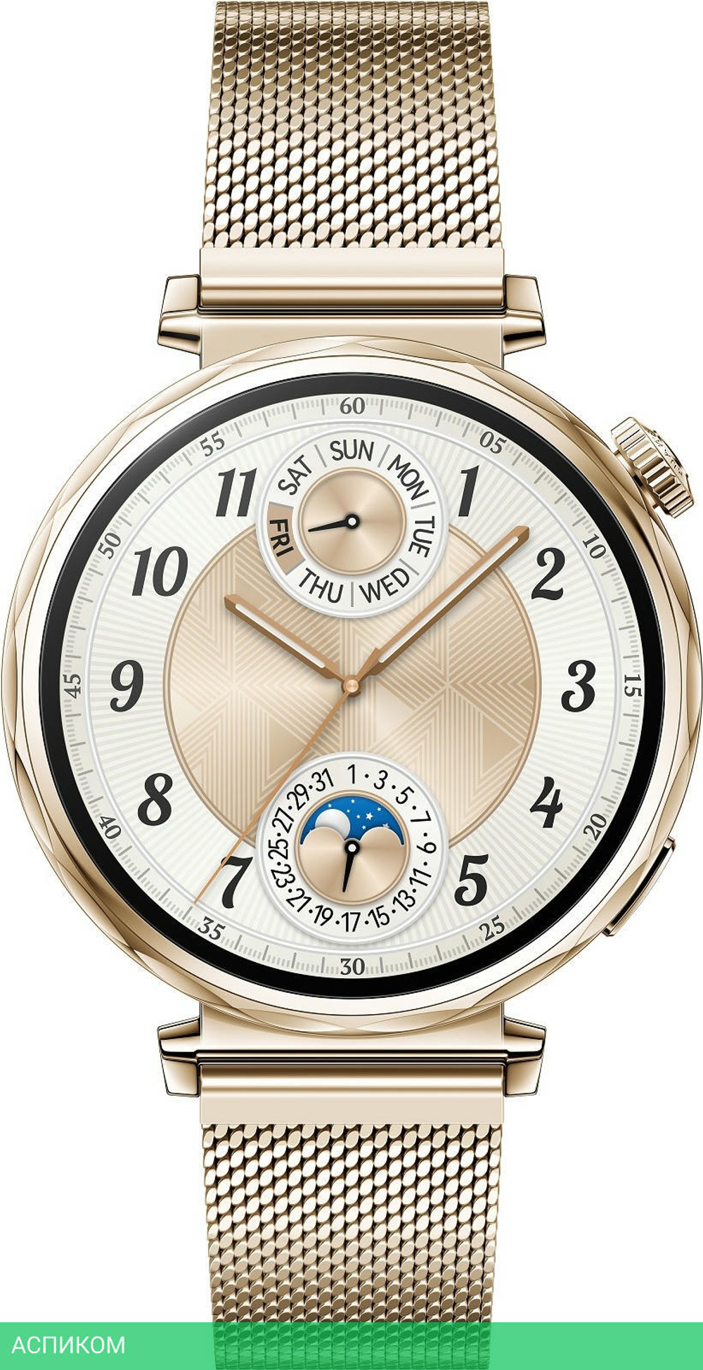 Умные часы Huawei Watch GT 5 41мм JNA-B19 Gold Milanese Strap (55020DGX)