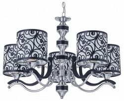 Подвесная люстра Arte Milano Florentia-4957 304957/5 Bk/Ni