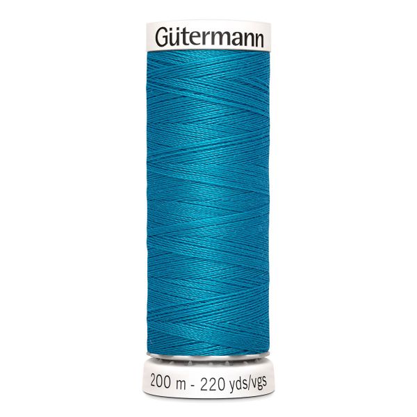 Нитки универсальные Gutermann Sew-all 100 (200 метров), 5 кат. | 761 св.бирюза