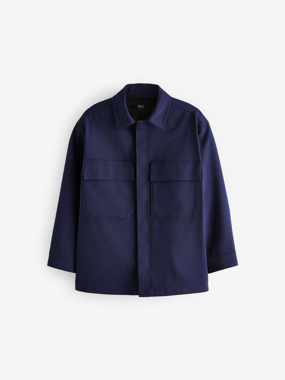 Рубашка для мальчика Next E25-143, Темно-синий