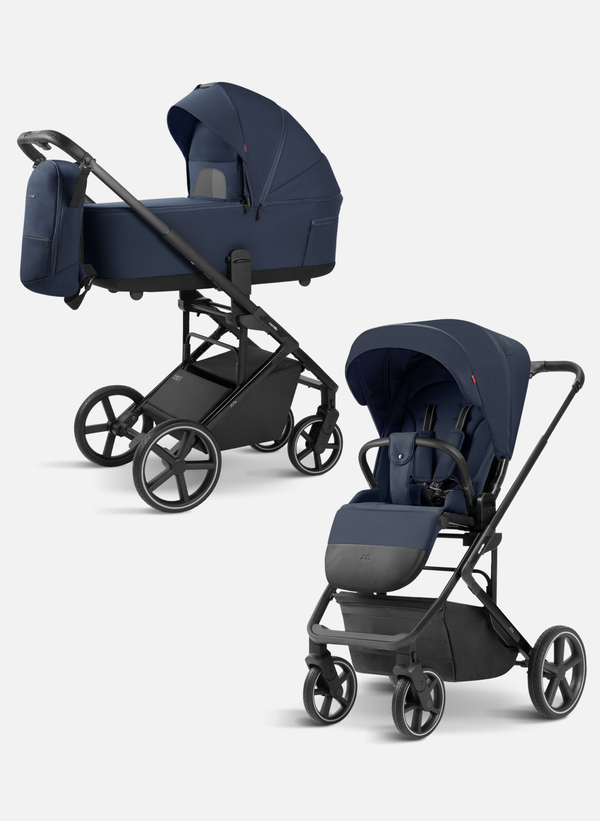 Carrello Коляска 2 в 1 Alfa (Denim Blue 2025)