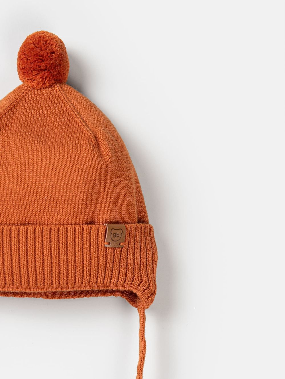 Шапка хлопковая на подкладе "Терракот" 0+