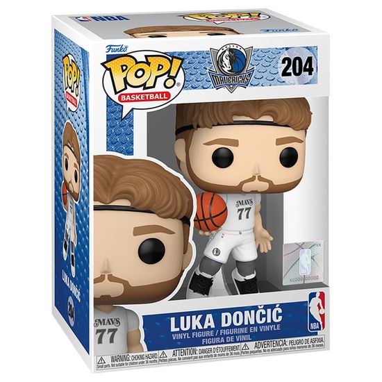 Фигурка Funko POP! NBA Mavericks Luka Doncic (City Edition 24-25) (204) 83847 / Фигурка Фанко ПОП! в виде игрока NBA, Лука Дончич