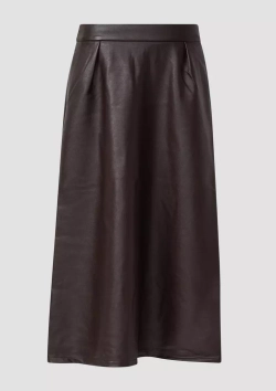 Юбка-миди в кожаном стиле Black Label