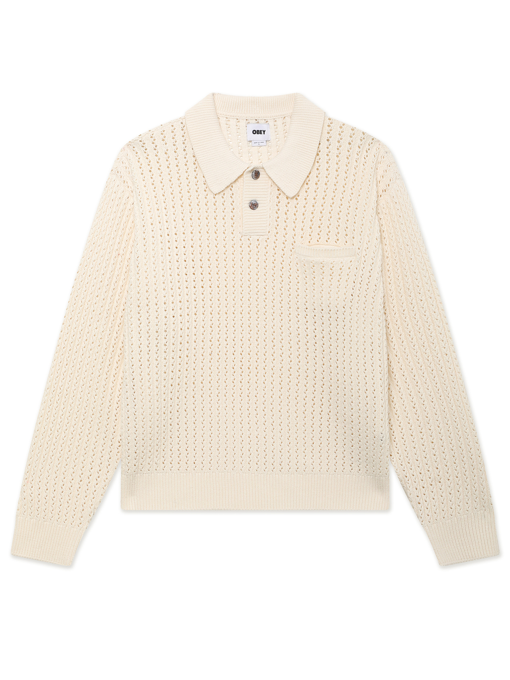 Свитер-поло Obey Duane Polo Sweater