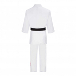 C555 Кимоно для дзюдо подростковое Clinch Judo Red FDR белое