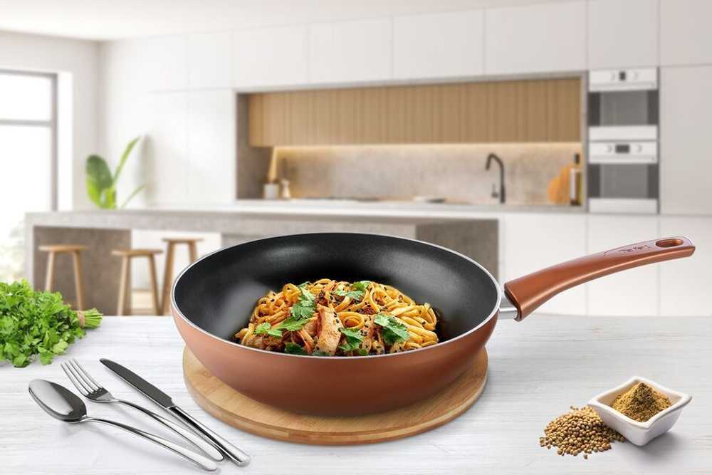 Сковорода-вок Tefal Maxima 28 см 04222628