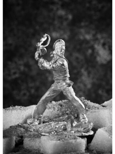 Оловянный солдатик Моряк с ППШ