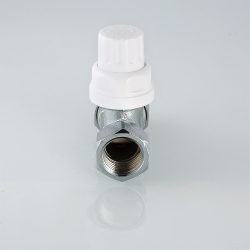 Клапан радиаторный прямой 1/2" с дополнительным уплотнением