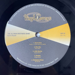 Винтажная виниловая пластинка LP The Allman Brothers Band Eat A Peach (Россия 2008)