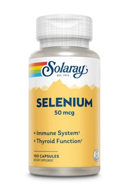 Selenium 50мкг 100 капсул Solaray