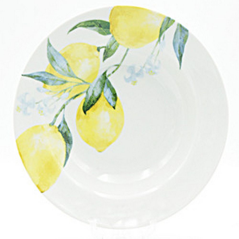 Тарелка глубокая 20см "ЛИМОНЫ (Идиллия)" 250мл, Беларусь.