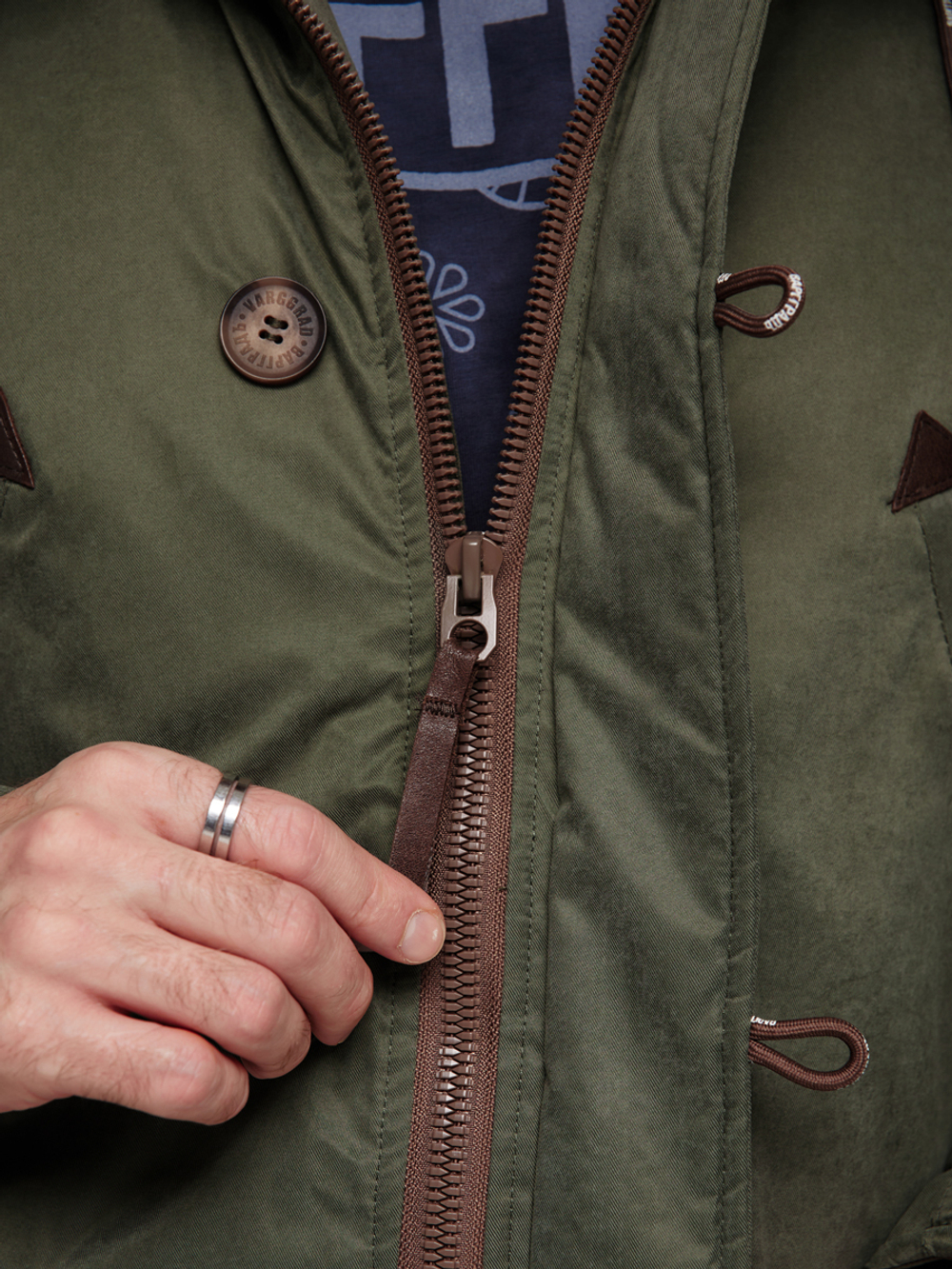 Green parka "Ruskolan"