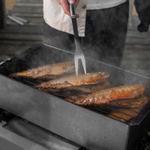 Коптильня двухъярусная 420 x 270 x 175 мм, нержавеющая сталь, 0.8 мм. с поддоном, Camping Palisad