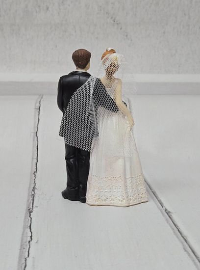 Свадебные фигурки "Жених и невеста" на торт