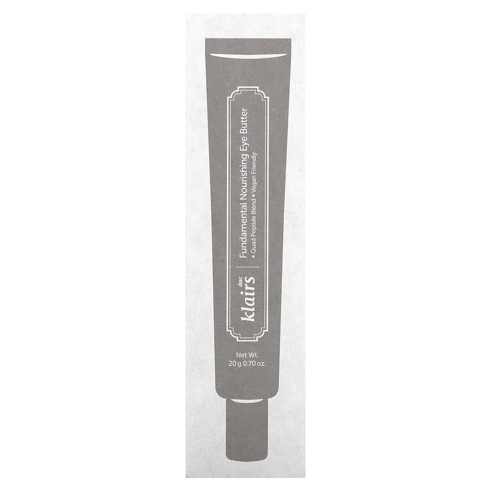Dear, Klairs, Fundamental Nourishing Eye Butter, высокопитательный крем для глаз, 20 г (0,7 унции)