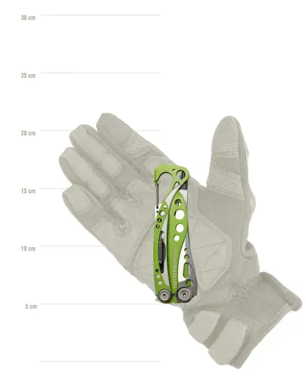 Мультитул-инструмент Leatherman Мод. Skeletool MOSS GREEN (7 инструментов)(10см)(142г.)