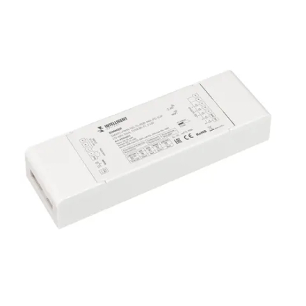 INTELLIGENT ARLIGHT Диммер SMART-PWM-105-72-RGB-MIX-PD-SUF (12-48V, 5x6A, TUYA Wi-Fi, 2.4G) (IARL, IP20 Пластик, 5 лет) 037265(1)