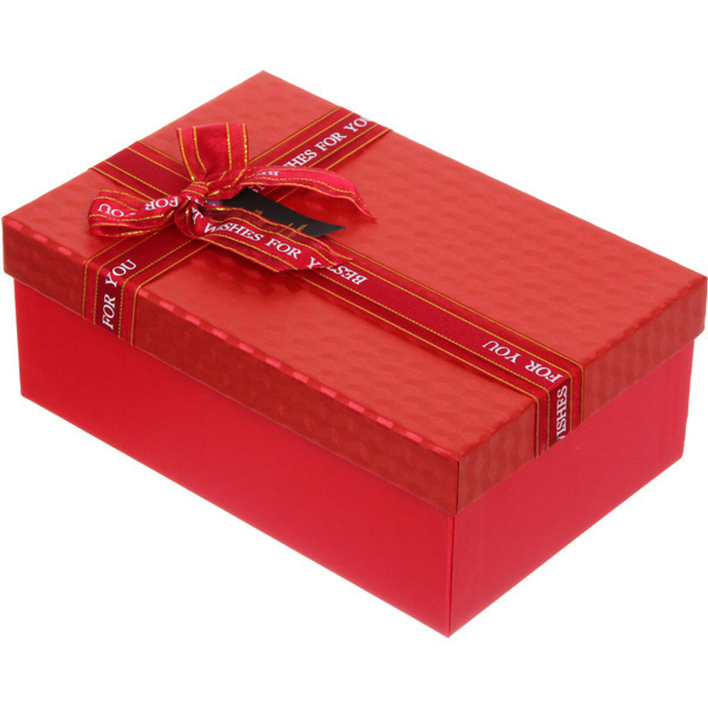 Коробка подарочная «Момент» 21*14*8 см, красный