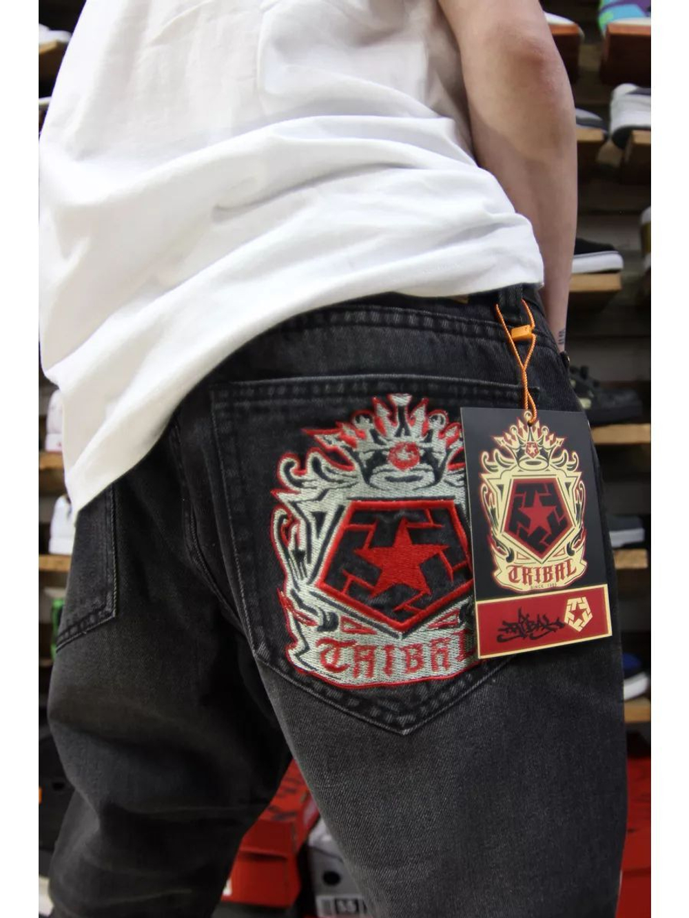Джинсы прямые широкие трубы от Savitar Shoes Company