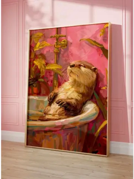 Постер 50х70 интерьерный на стену без рамок