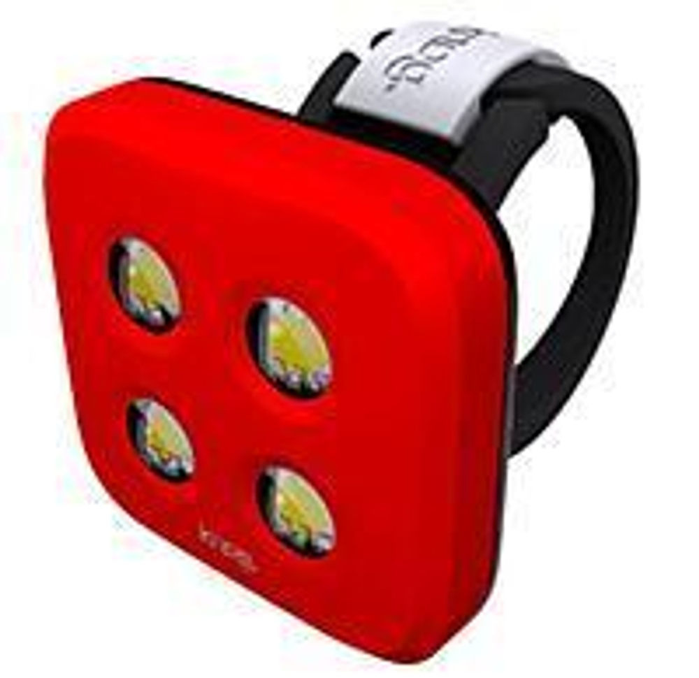Велофонарь Knog Blinder 4 Standard Red LED задний красный светодиод, красный