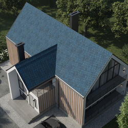 Черепица битумная гибкая Tegola COMFORT GARDA Mare 483