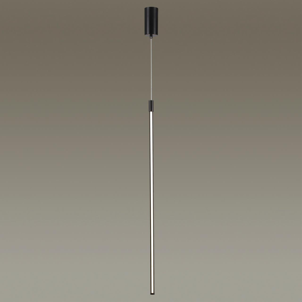 4335/9LA HIGHTECH ODL22 297 чёрный Подвесной светильник, вертикальн.крепление IP20 LED 9W 675Лм 3000K FILLINI