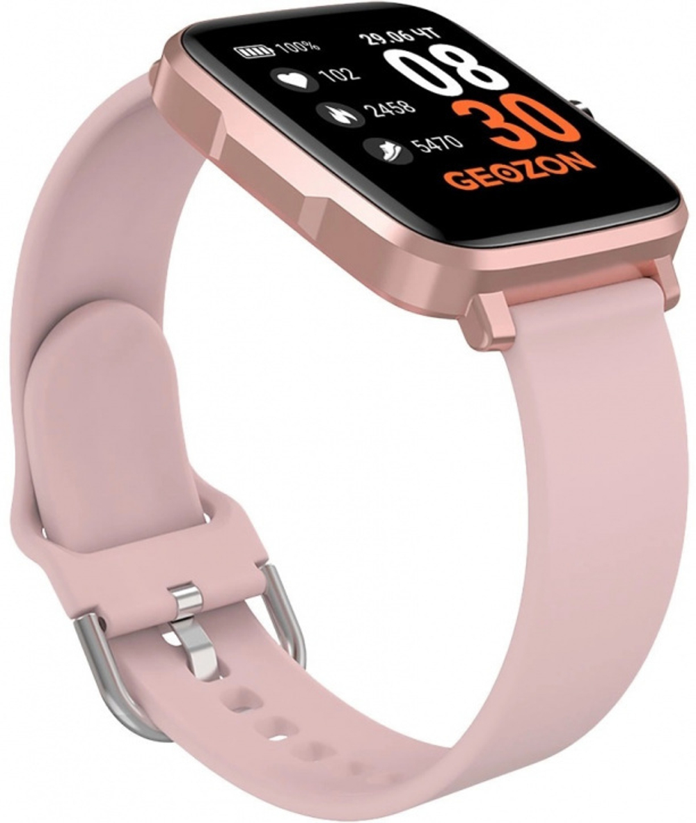 Умные часы GEOZON Stayer G-SM13PNK Pink