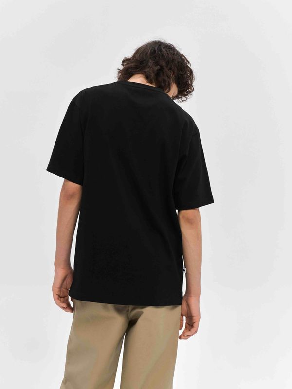 Футболка Love Message плотная мужская черная - фото 3