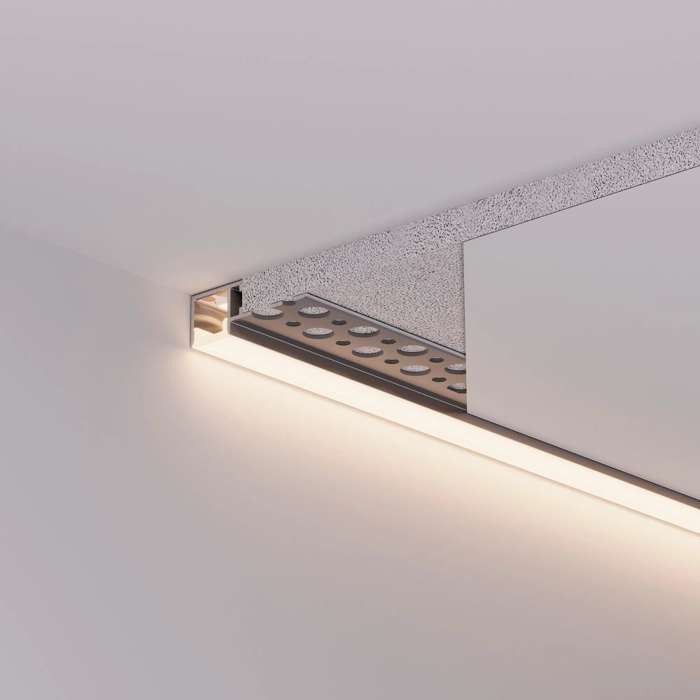 Профиль FANTOM-W12-EDGE-2000 ANOD (Arlight, Алюминий) 040329