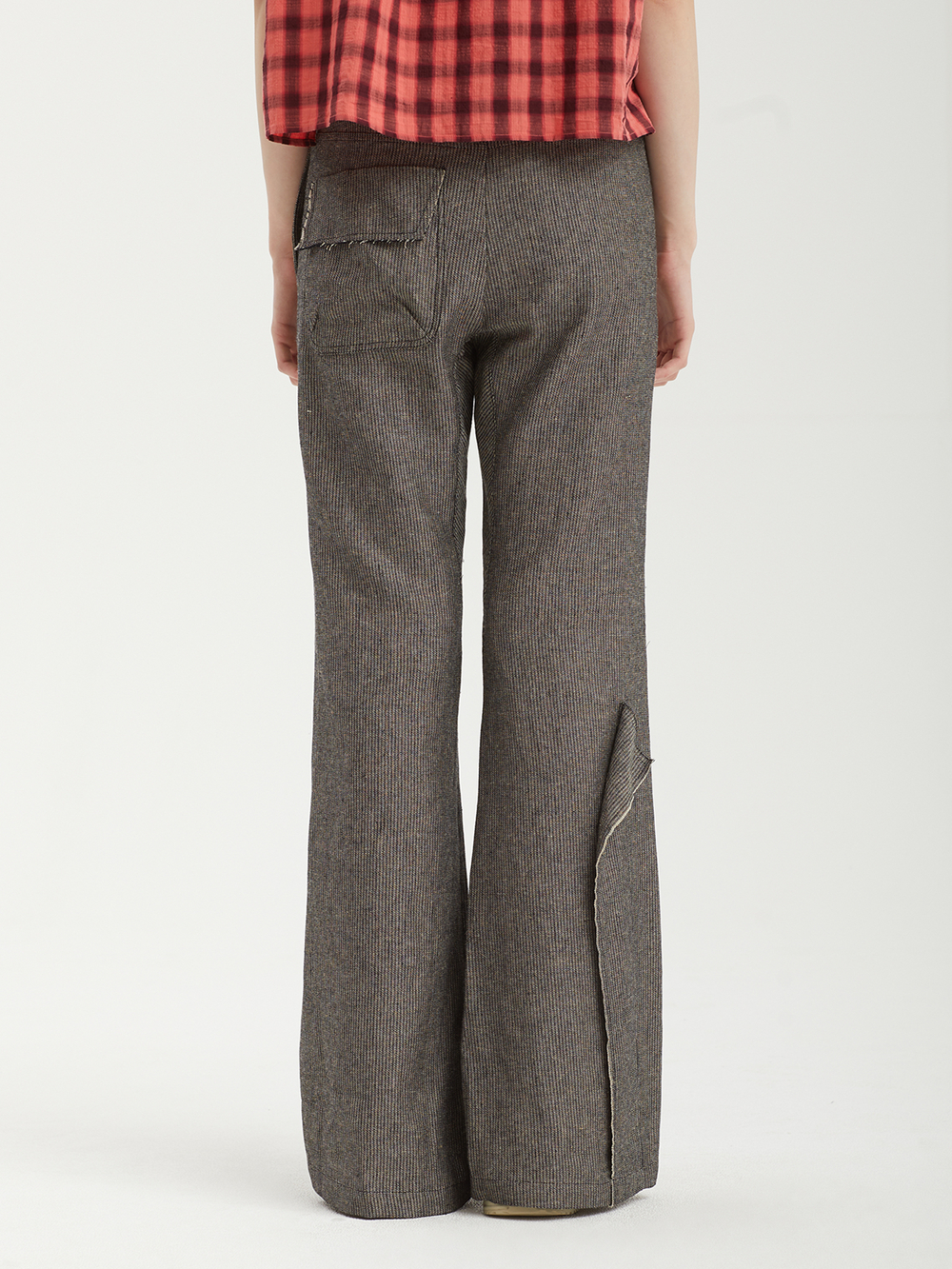 Женские Брюки Linen Panelled Raw-cut