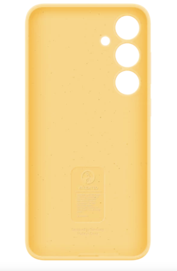 Чехол-накладка Silicone Case S24+ (Желтый)