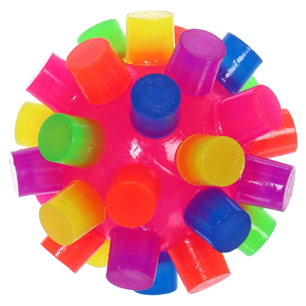 Мяч 6 см «Яркое веселье» попрыгун, с подсветкой