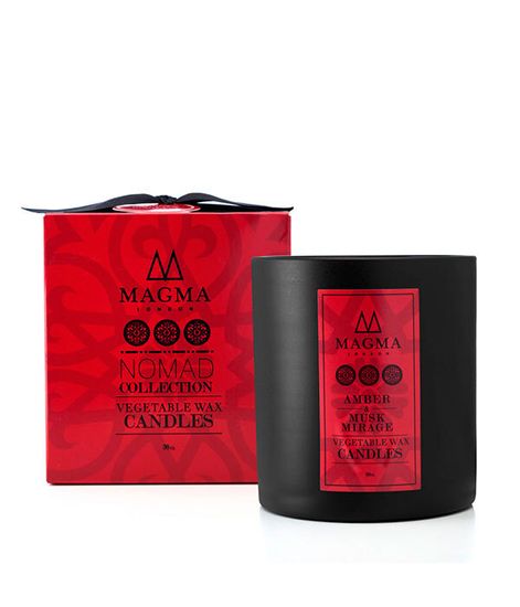 Амбра и мускус, аромасвеча Amber & Musk mirage, Magma