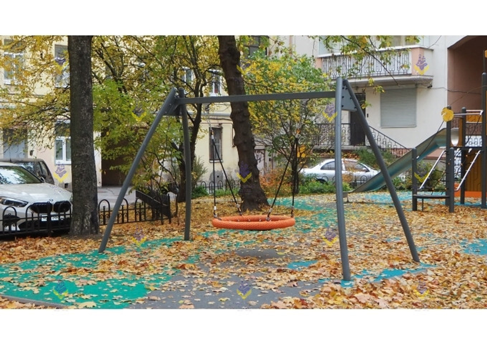 Качели для детей с ОВ с механизмом качания