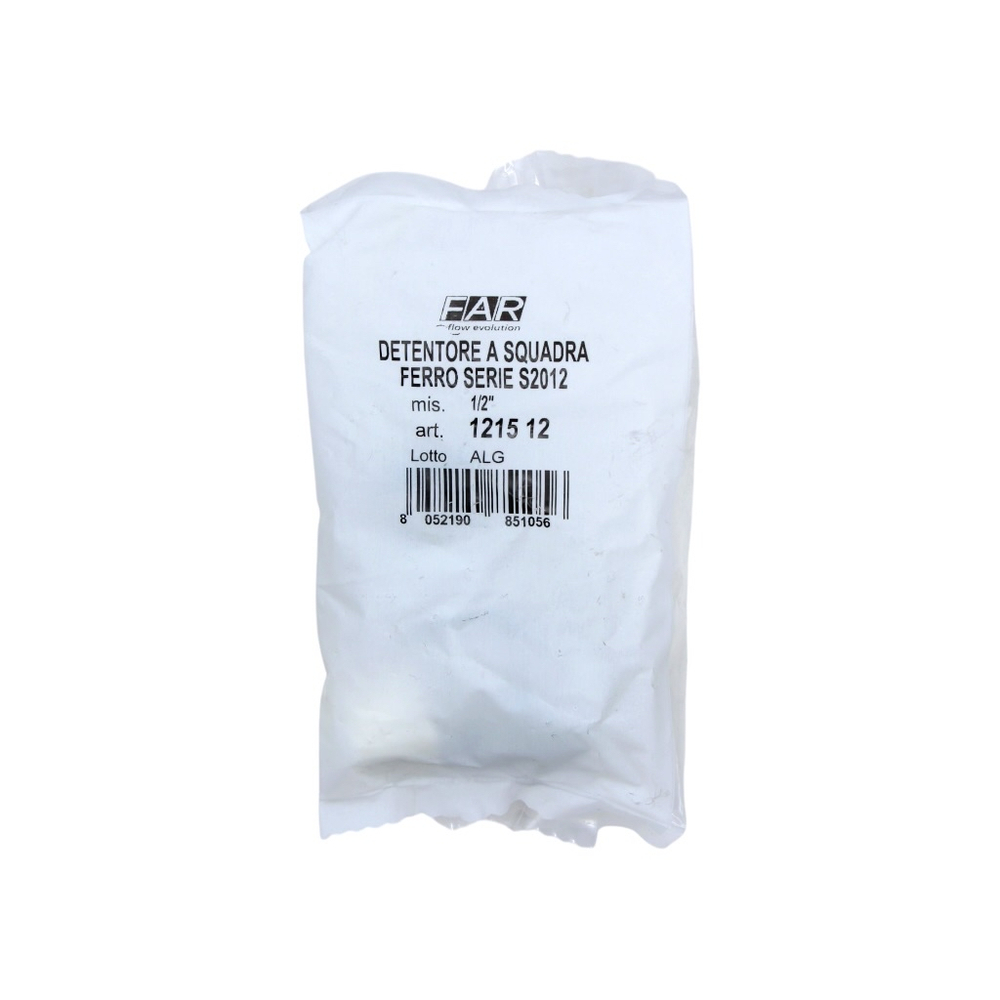 Вентиль запорный угловой FAR, 1/2", ВР, EPDM