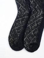 Носки женские ажурные Н234-07 черные