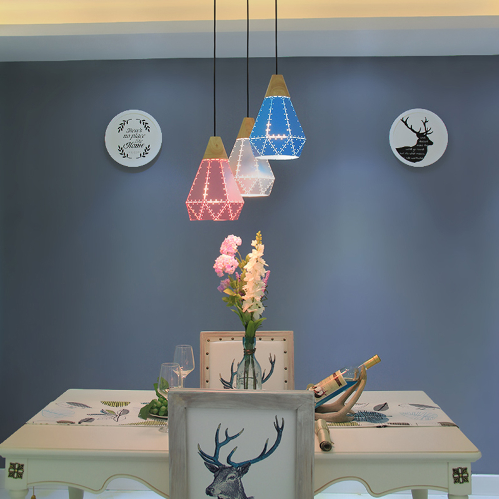 Pendant design lamp Fracture  D22 (Yellow)