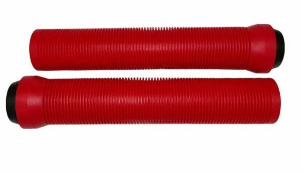 Грипсы STG  SZ-070А, 165 мм, красный (10131010/150422/3202502, Китай)