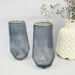 Стакан 400мл «ICE CRYSTAL» в наборе 4шт, графит