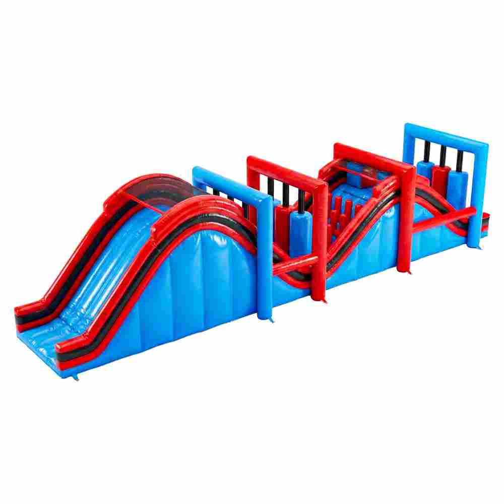 Надувное препятствие (модуль) для полосы препятствий «Приключение», 12×3×4 м