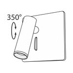 Настенный светильник (бра) Technical C040WL-L3W3K