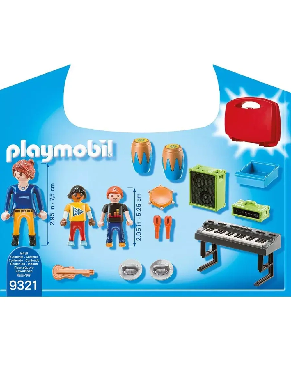 Набор Переносной чемодан: Урок музыки Playmobil 9321
