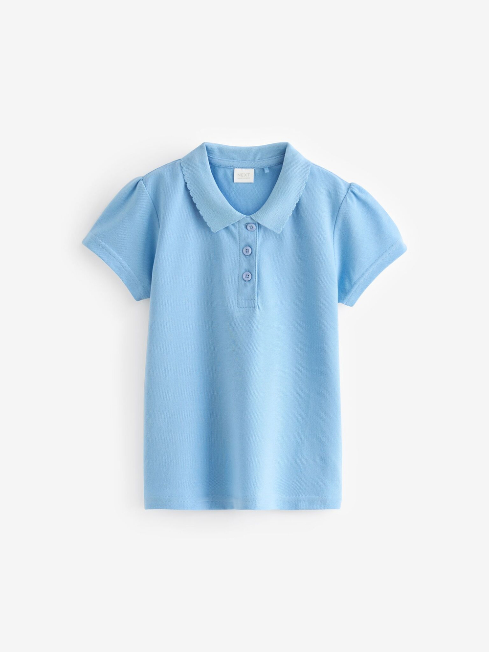Поло школьное для девочки Next Q76-845, 5 шт., Голубой